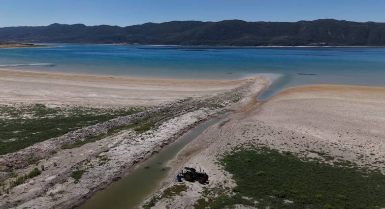 Αιτωλοακαρνανία: Πρωτοφανής ξηρασία στη λίμνη Αμβρακία – ΒΙΝΤΕΟ