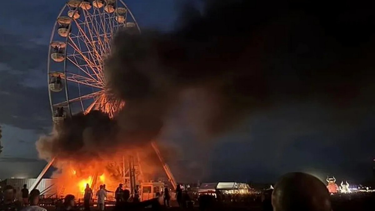 Γερμανία: Ρόδα λούνα παρκ έπιασε φωτιά σε μουσικό φεστιβάλ στη Λειψία – Περισσότεροι από 30 τραυματίες