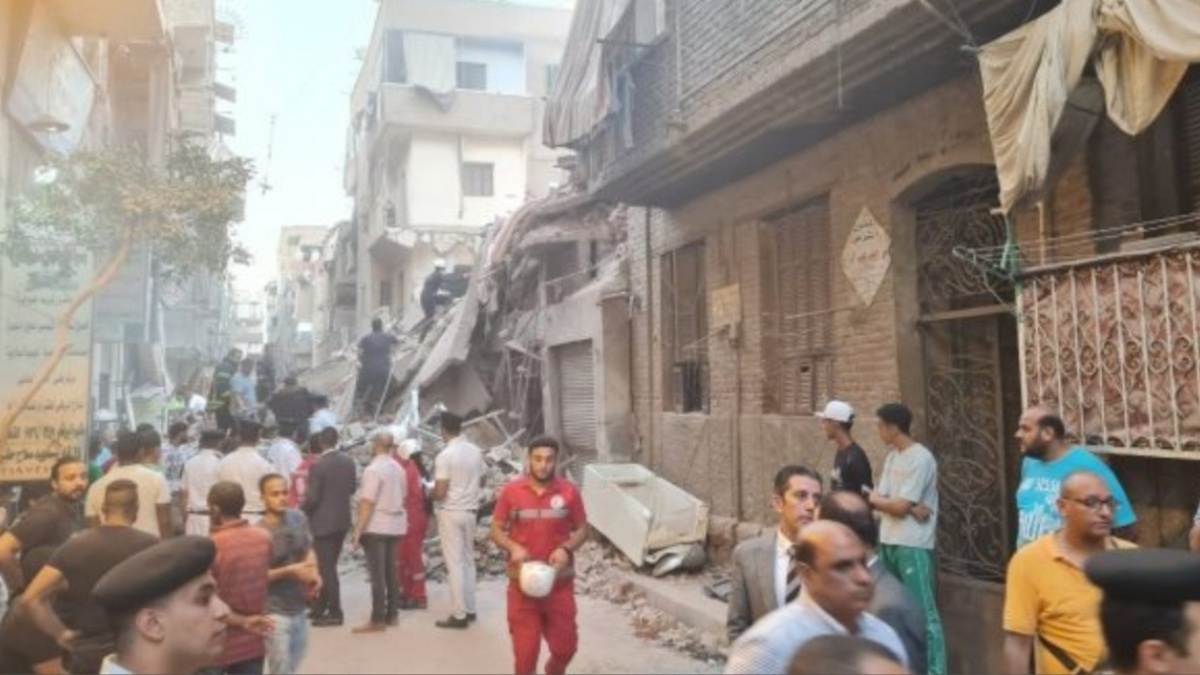 Αίγυπτος: Ένας νεκρός και επτά τραυματίες από την κατάρρευση κτιρίου στο Κάιρο