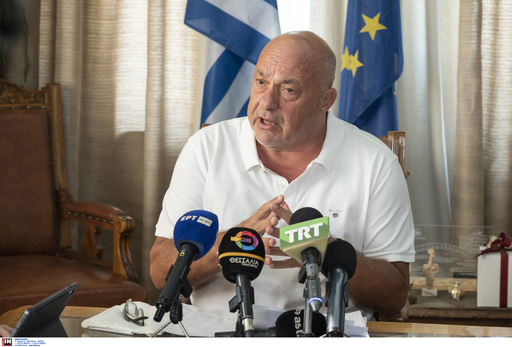 Ο δήμαρχος Βόλου, Αχιλλέας Μπέος