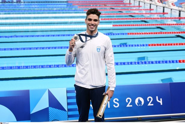 Απόστολος Χρήστου Ολυμπιακοί Αγώνες 2024 Αργυρό μετάλλιο