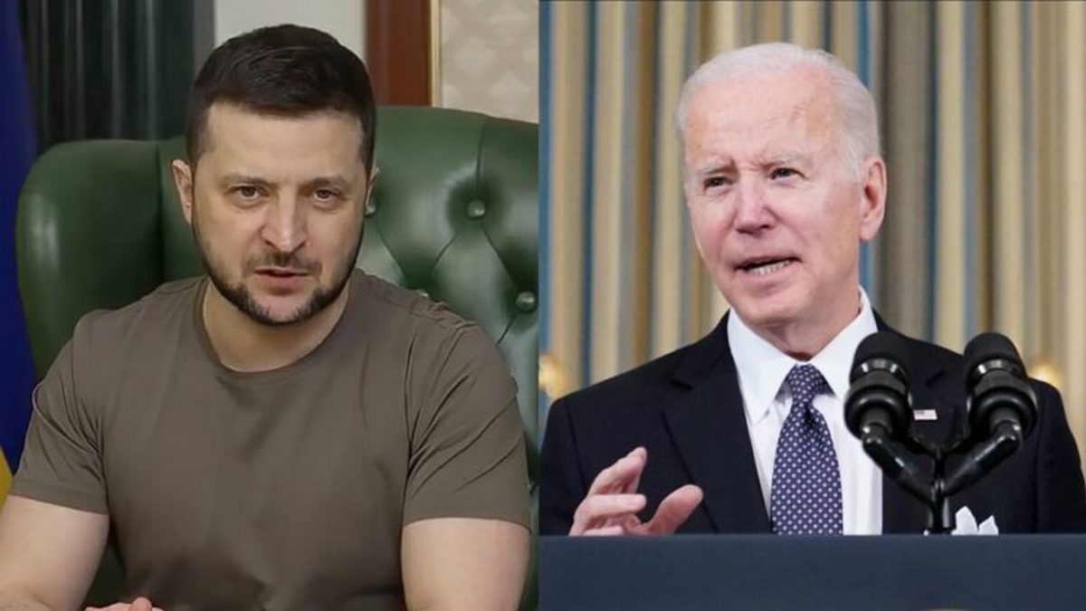 Τηλεφωνική επικοινωνία Μπάιντεν – Ζελένσκι για το νέο πακέτο στρατιωτικής βοήθειας στην Ουκρανία