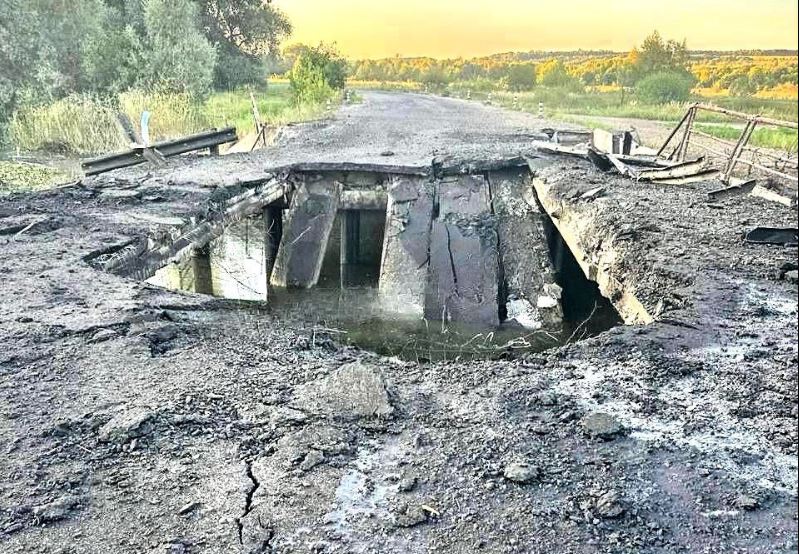Ουκρανία- Κουρσκ- γέφυρα