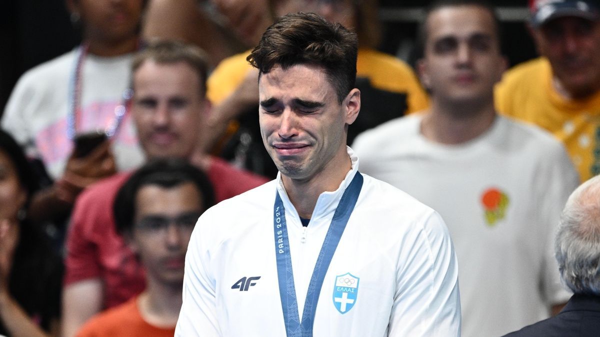 Ολυμπιακοί Αγώνες 2024: Ανατρίχιασε όλη η Ελλάδα – Βούρκωσε ο Απόστολος Χρήστου στην απονομή του αργυρού μεταλλίου