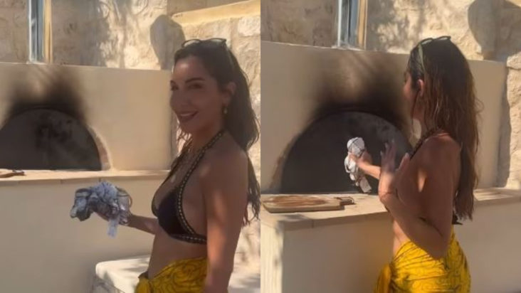 Δέσποινα Βανδή - Φουρνίζει ψωμί