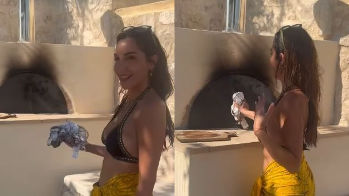 Δέσποινα Βανδή - Φουρνίζει ψωμί