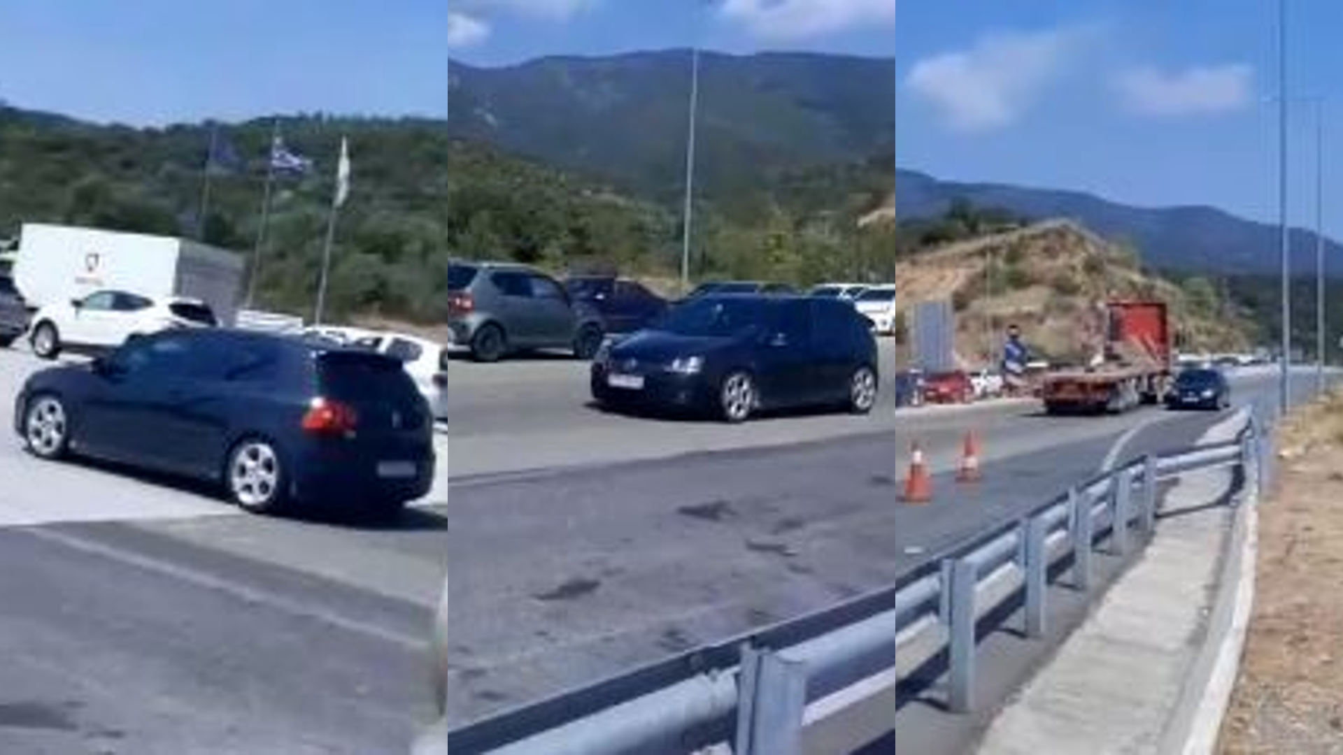 Βίντεο – σοκ από τα διόδια Ασπροβάλτας: Οδηγός κινείται ανάποδα και σπάει τις μπάρες – «Νόμιζα πως δεν θα ξαναδώ το παιδί μου»