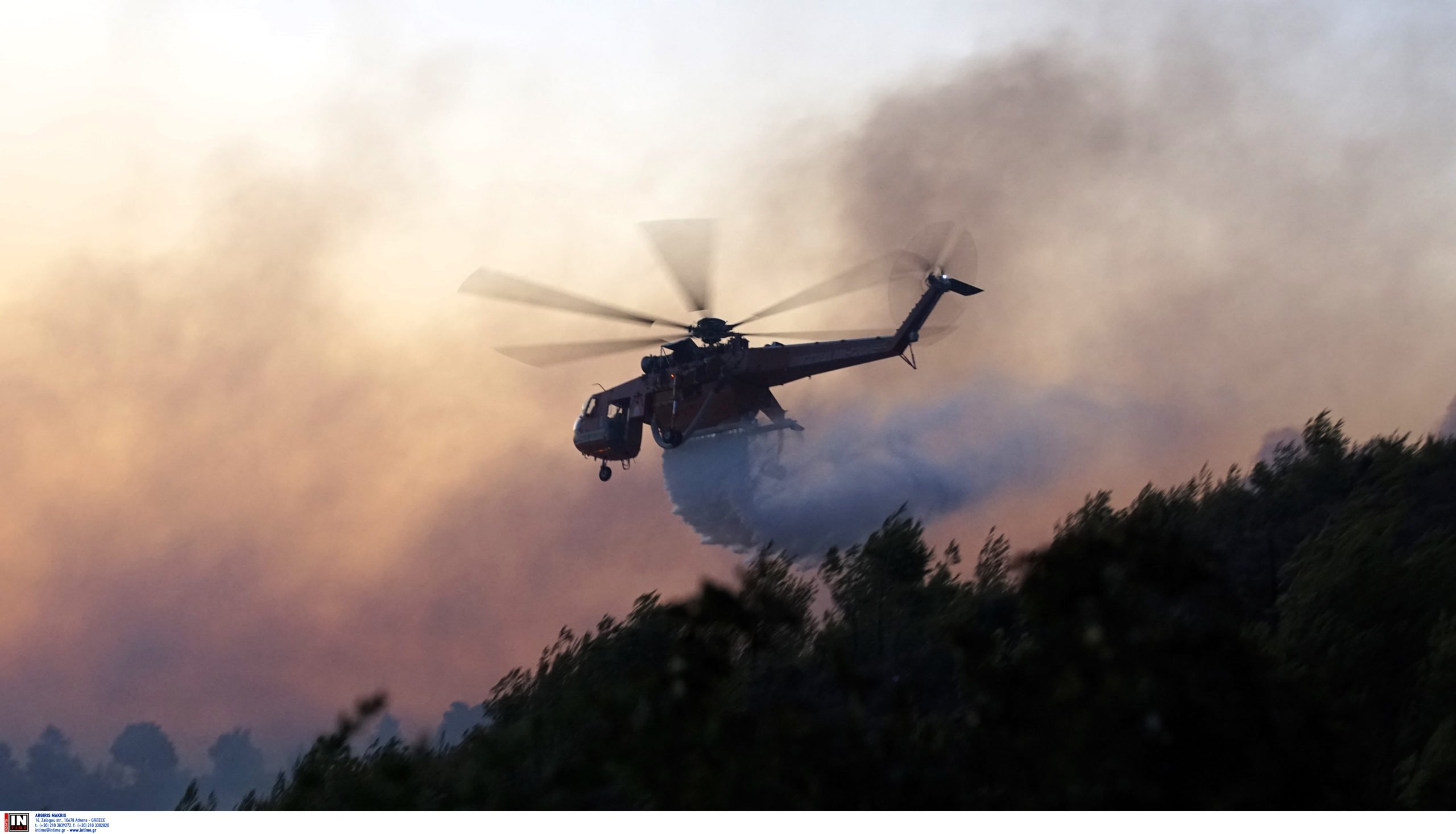 Πυροσβεστική: Πόσα εναέρια μέσα επιχείρησαν ανά ημέρα στη φωτιά στην Αττική – Αναλυτικά τα στοιχεία