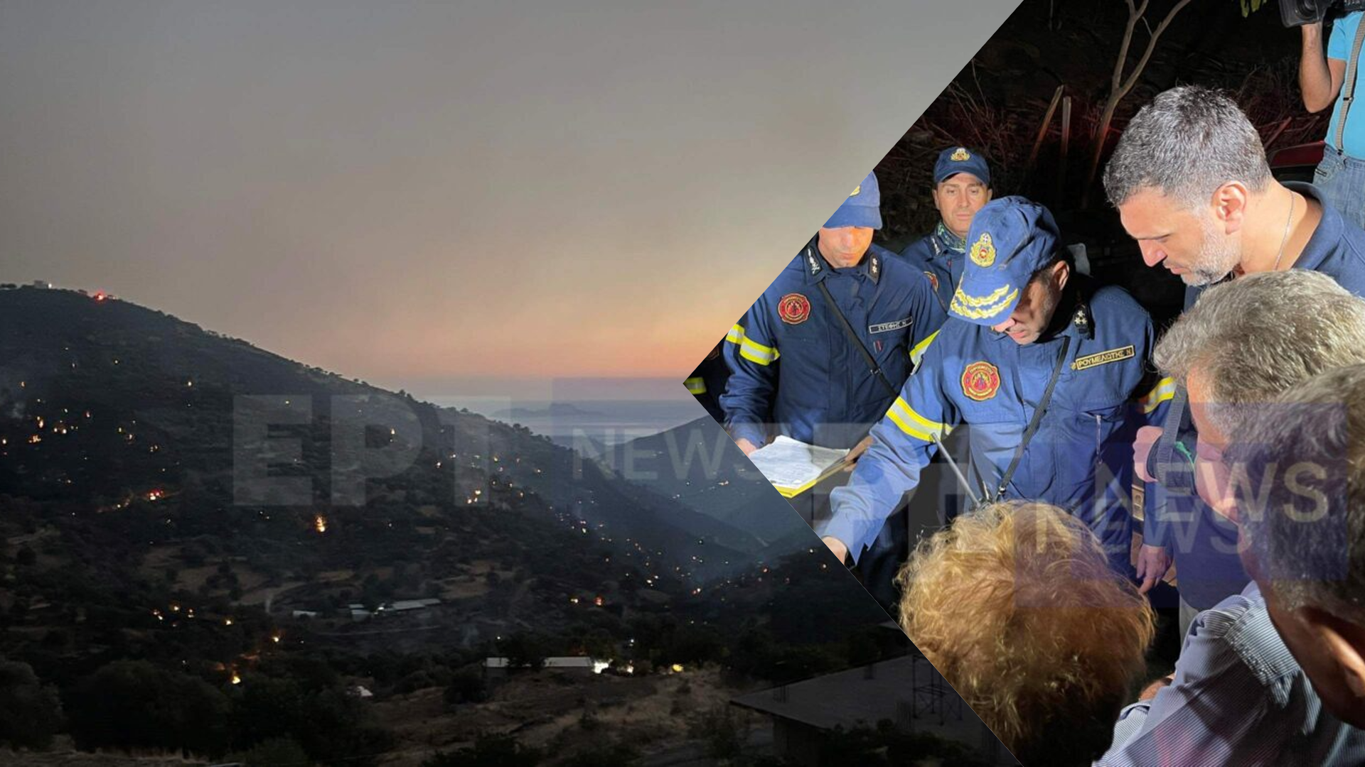 Δεύτερη νύχτα αγωνίας στο νότιο Ρέθυμνο: Διαδοχικές εκκενώσεις οικισμών λόγω της φωτιάς – «Όλοι δίνουν μεγάλη μάχη»
