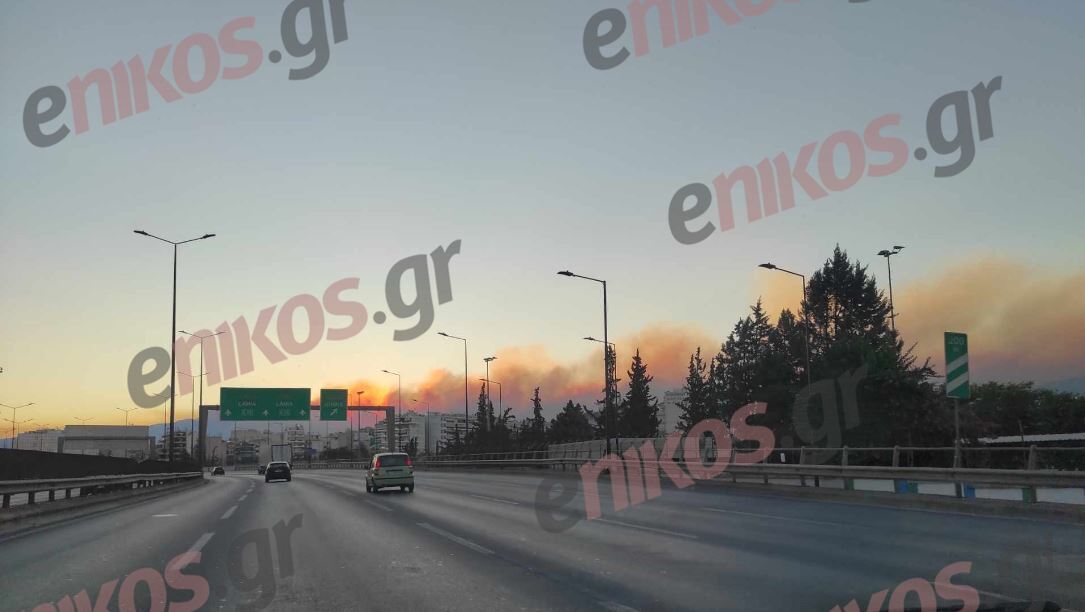 Live – Πύρινος εφιάλτης: Η φωτιά από τον Βαρνάβα πέρασε στην Πεντέλη – Εκκένωση περιοχών και οικισμών