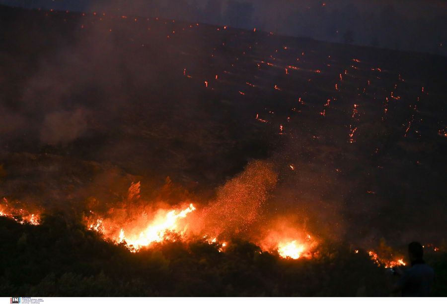 φωτιά Βορειοανατολική Αττική