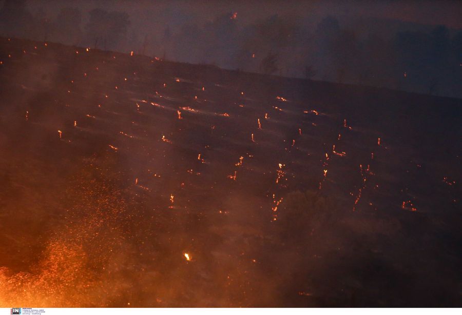 Φωτιά στην βορειοανατολική Αττική: Τραυματίστηκε πυροσβέστης – Μεταφέρεται με εγκαύματα στο 251 ΓΝΑ