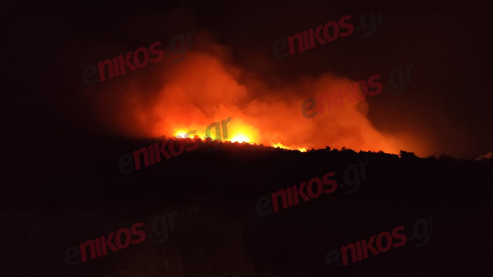 φωτιά στη Νέα Μάκρη