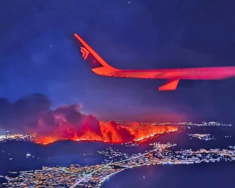 φωτιά βορειοανατολική Αττική