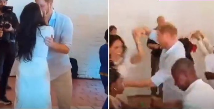 Χάρι – Μέγκαν: Ο ερωτικός χορός και το φιλί σε λέσχη σάλσα στην Κολομβία