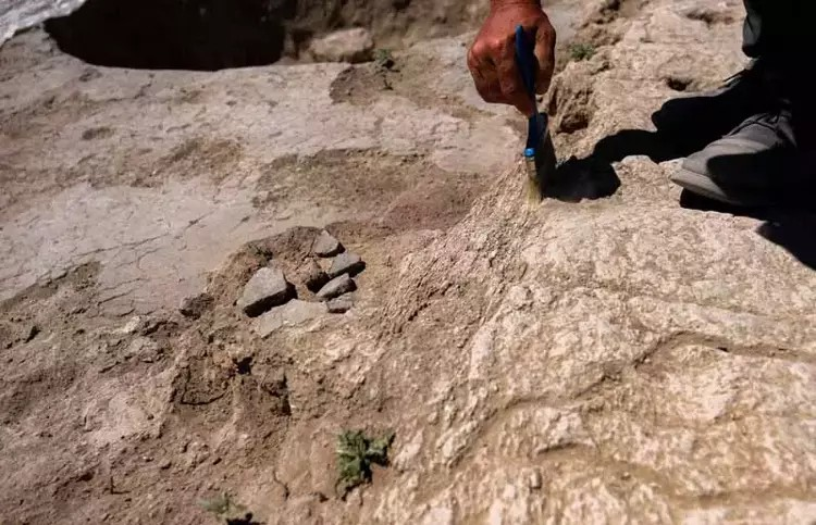 Οι ανασκαφές αποκάλυψαν ότι το ανάχωμα Canhasan 1 αποτελείται από επίπεδα της Χαλκολιθικής και της Νεολιθικής εποχής, ενώ το Canhasan 3 ανήκει σε έναν πολιτισμό που δεν παρήγε καθόλου κεραμική. Φωτογραφία: DHA