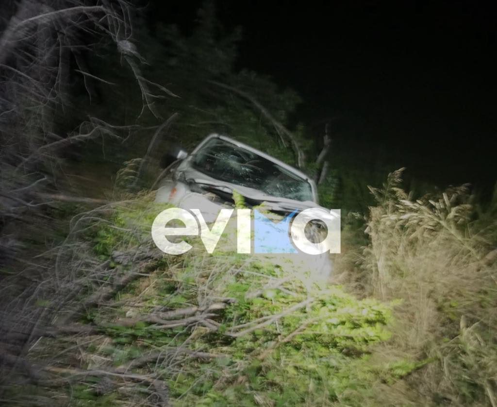 Τροχαίο στην Εύβοια: Θρίλερ με την αναζήτηση 29χρονου  – Το αυτοκίνητό του βγήκε εκτός δρόμου και ήταν εγκλωβισμένος για 6 ώρες