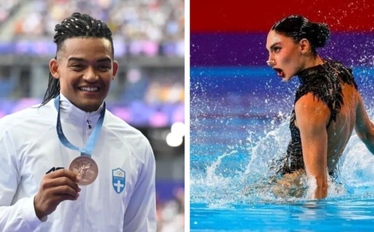 Ολυμπιακοί Αγώνες 2024: Η Πλατανιώτη σημαιοφόρος στην Τελετή Λήξης μαζί με τον Καραλή