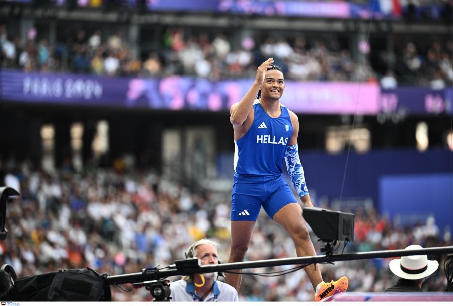 Ολυμπιακοί Αγώνες 2024: Εξαιρετικός και με καθαρό άλμα στα 5.70μ. ο Εμμανουήλ Καραλής – ΒΙΝΤΕΟ