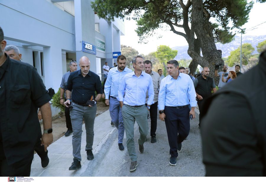 Μητσοτάκης στην Πεντέλη: «Φέτος αντιμετωπίσαμε 4.000 πυρκαγιές – Το κράτος έχει τη δυνατότητα να βοηθήσει πολύ γρήγορα τους συμπολίτες μας»