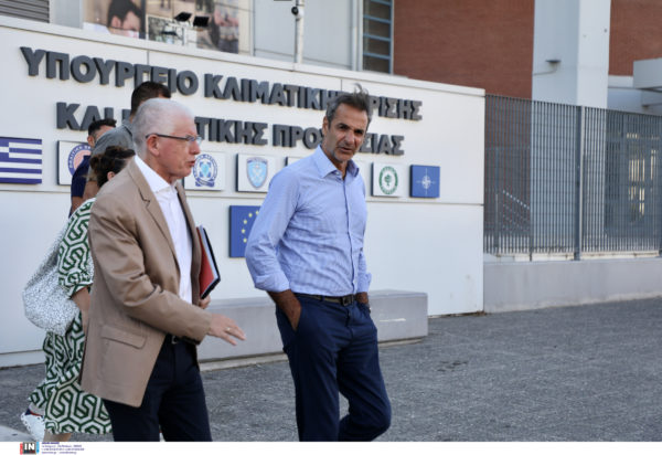 Κυριάκος Μητσοτάκης Πολιτική Προστασία