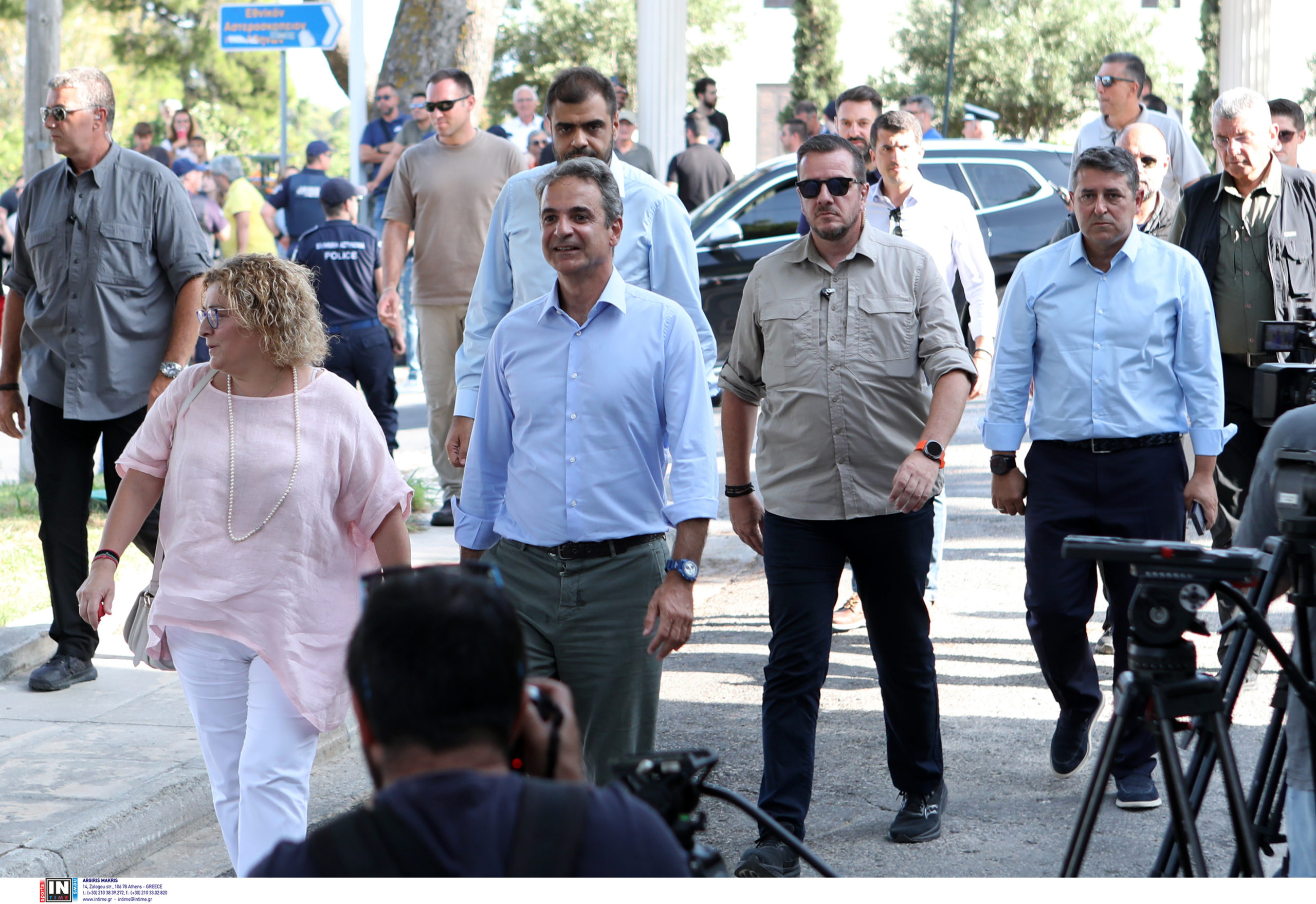 Μητσοτάκης: Επίσκεψη στο κλειστό Γυμναστήριο του Γυμνασίου-Λυκείου Ν.Πεντέλης και στο Εθνικό Αστεροσκοπείο