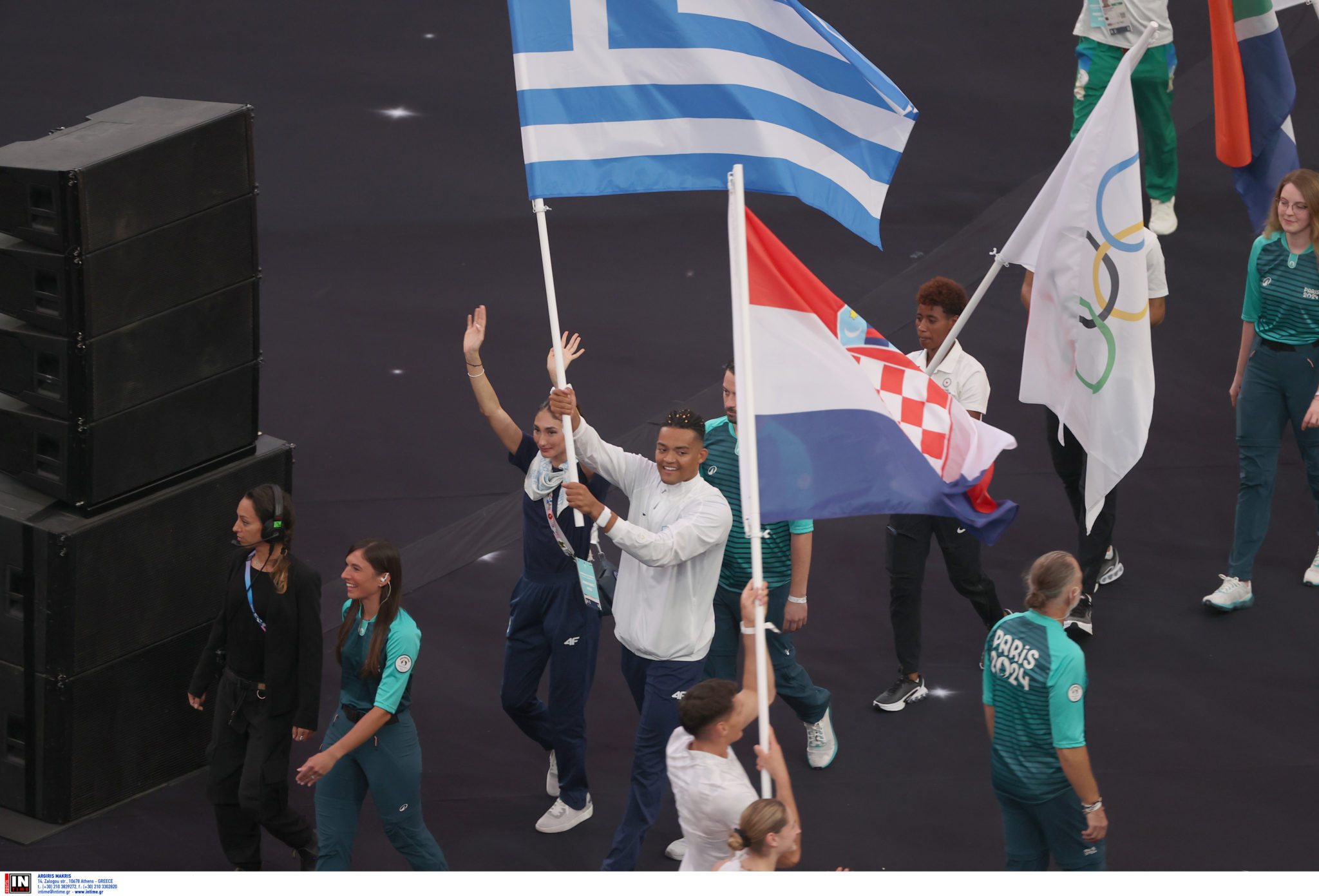 Ολυμπιακοί Αγώνες 2024 τελετή λήξης Ελλάδα