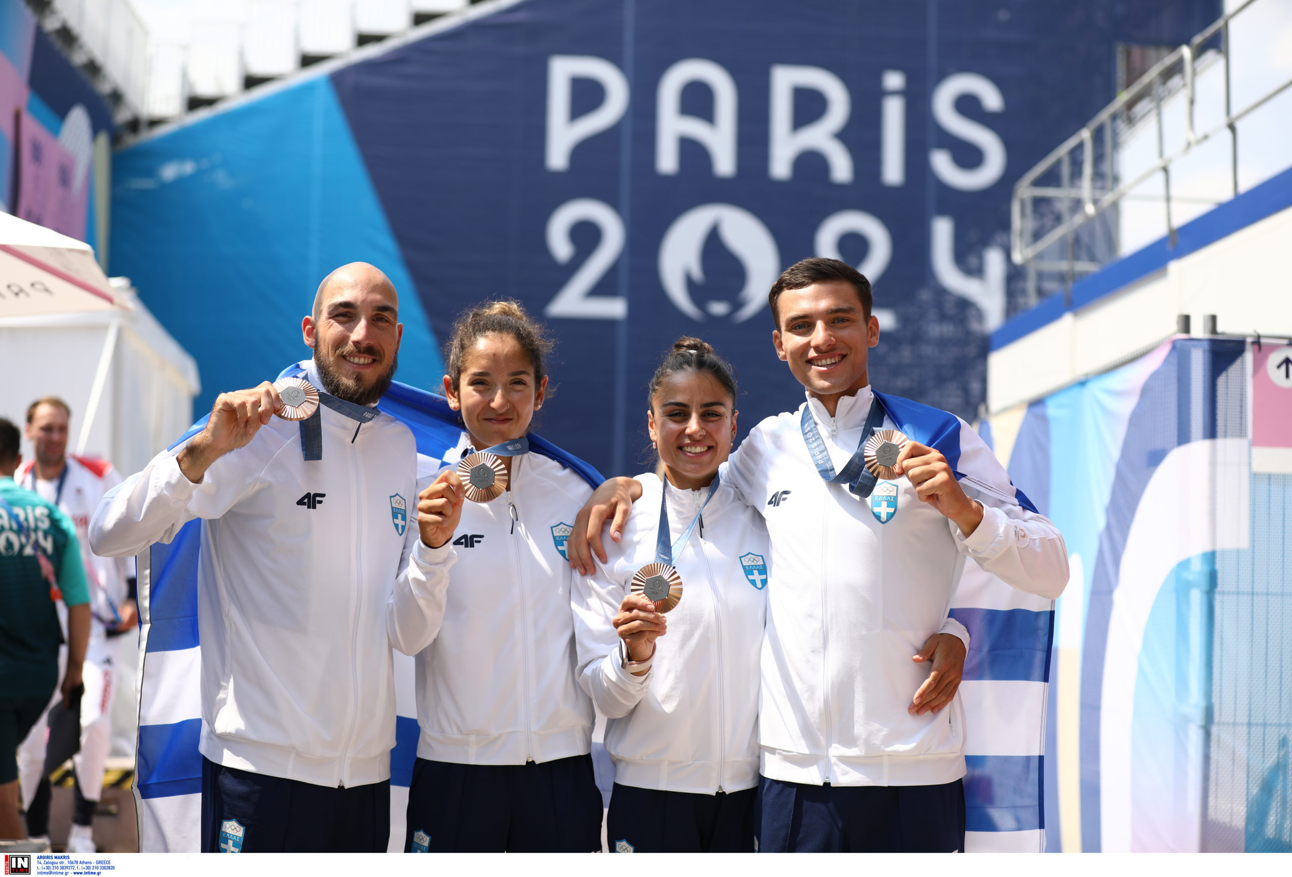 ι Αντώνης Παπακωνσταντίνου, Πέτρος Γκαϊδατζής, Ζωή Φίτσιου και Μιλένα Κοντού