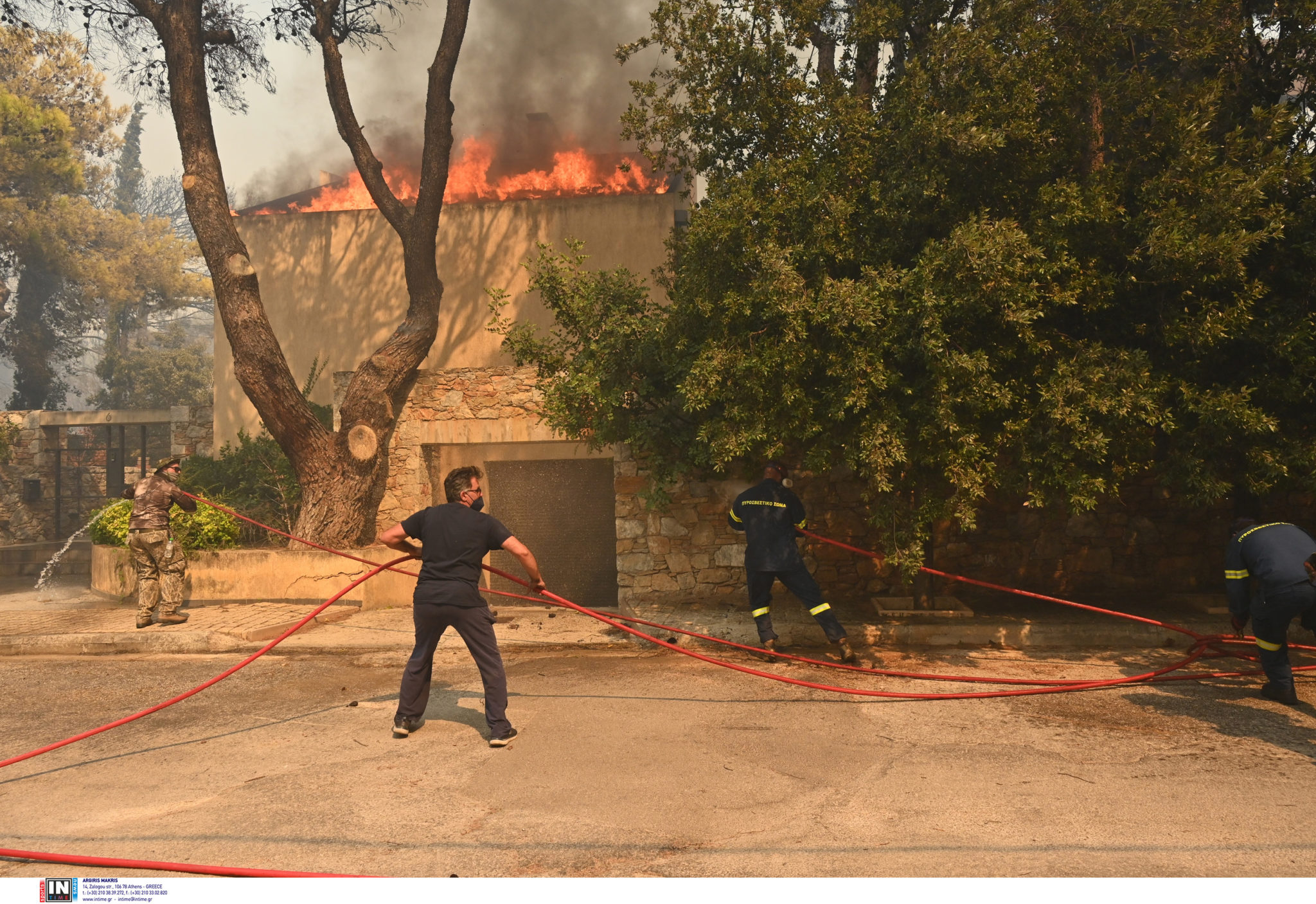 φωτιά Πεντέλη