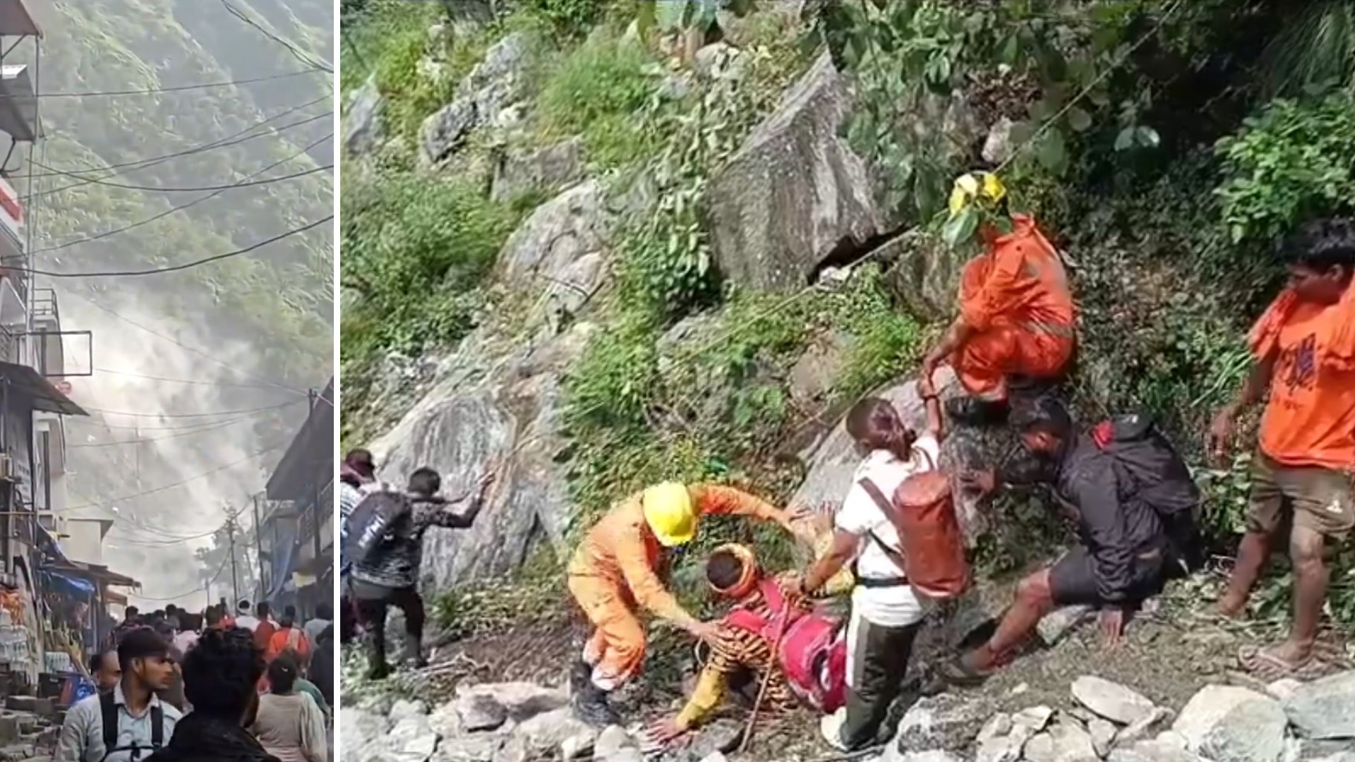 Ινδία κατολισθήσεις πλημμύρες