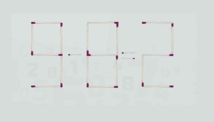 Τεστ IQ σπίρτα λύση