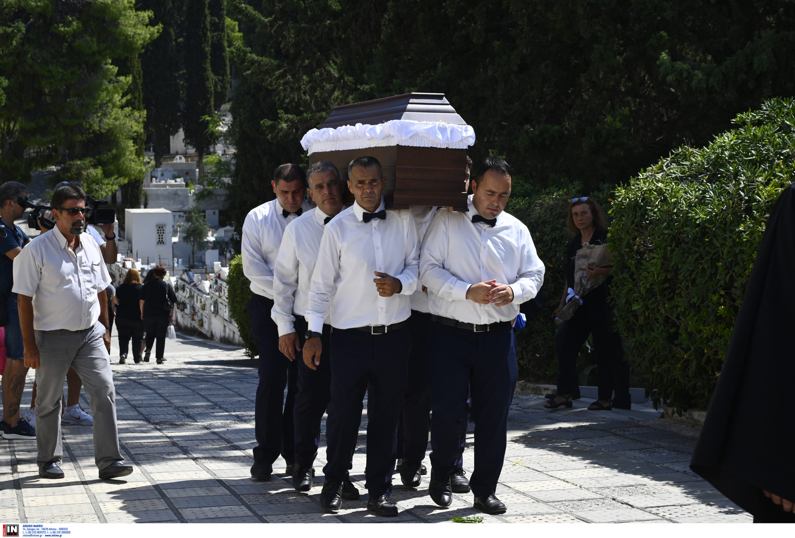Δάνης Κατρανίδης - Κηδεία