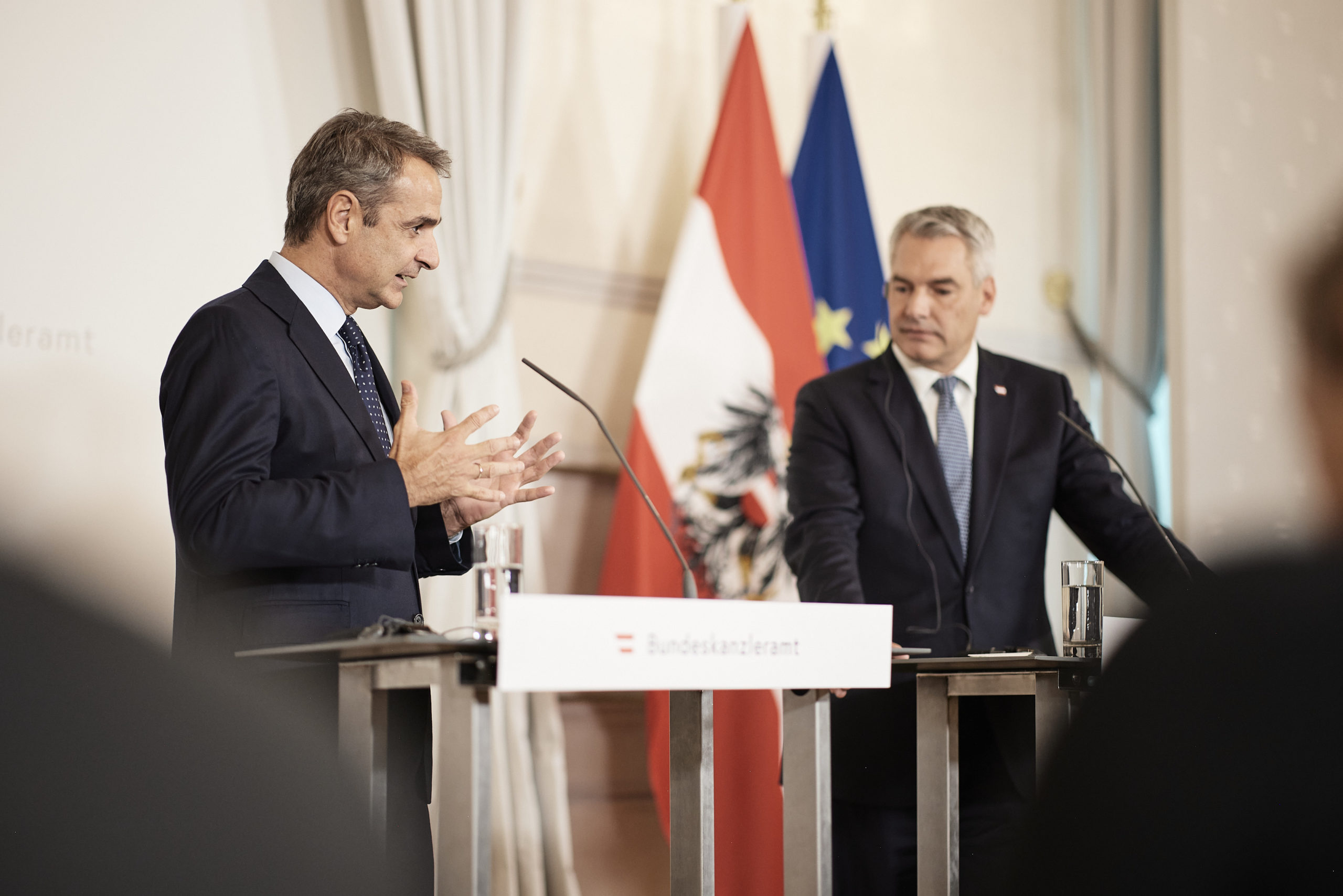 Κυριάκος Μητσοτάκης: Η Ελλάδα δεν θα δεχθεί να επωμιστεί δυσανάλογα μεγάλο βάρος για το μεταναστευτικό