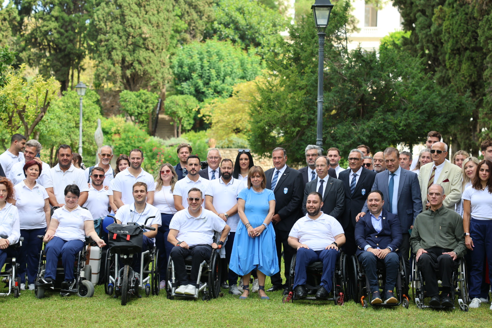 Κατερίνα Σακελλαροπούλου: Υποδέχτηκε τα μέλη των αποστολών που έλαβαν μέρος στους Ολυμπιακούς και Παραολυμπιακούς Αγώνες