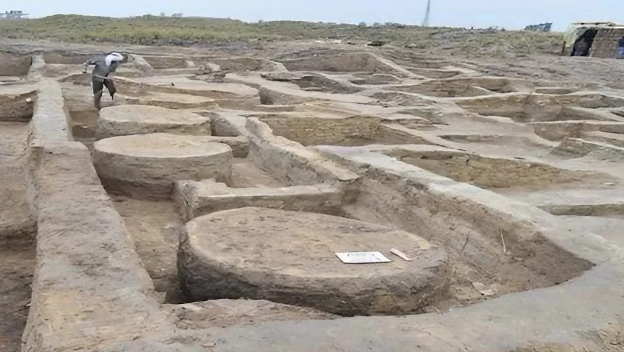 Στιγμιότυπο από τις ανασκαφές στον αρχαίο αιγυπτιακό στρατώνα της Behera. Φωτογραφία: Υπουργείο Τουρισμού και Αρχαιοτήτων της Αιγύπτου