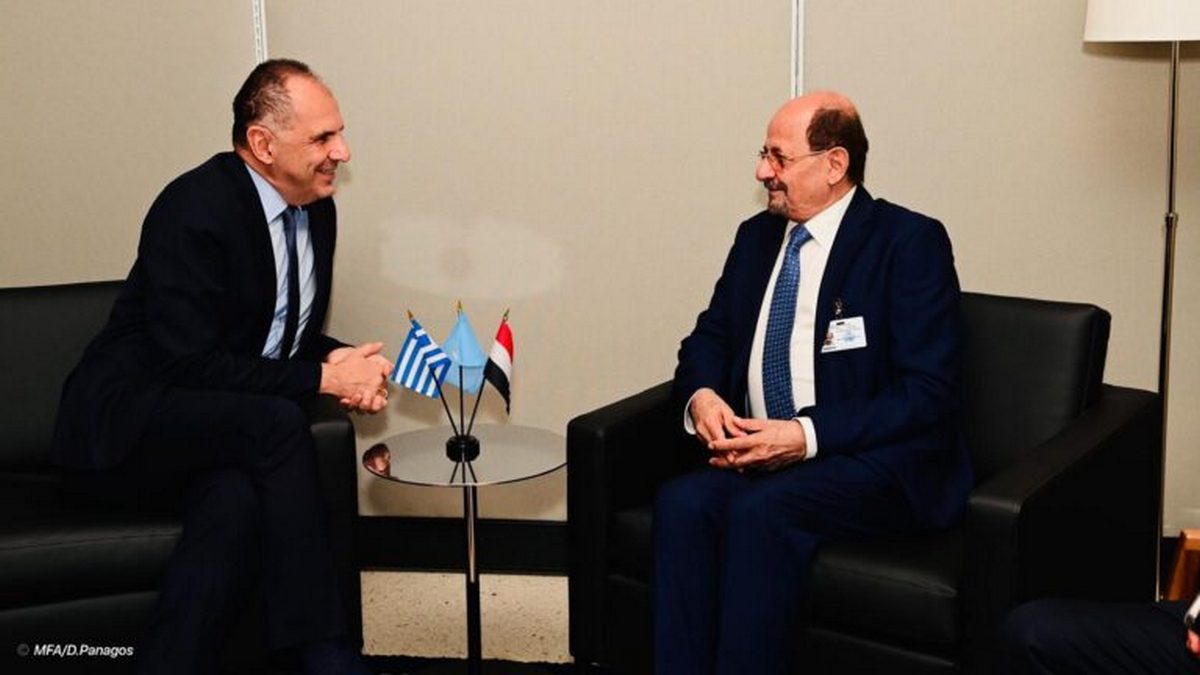 Γιώργος Γεραπετρίτης: Συνάντηση του ΥΠΕΞ με τον Υεμένιο ομόλογό του – «Ανάγκη να αποκατασταθεί πλήρως η ασφάλεια της ναυσιπλοΐας στην Ερυθρά Θάλασσα»
