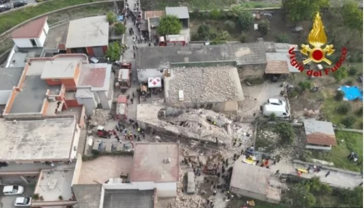 Κατάρρευση κτιρίου στην Ιταλία