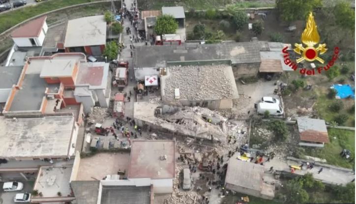 Κατάρρευση κτιρίου στην Ιταλία