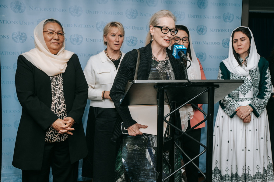 Μέριλ Στριπ Αφγανιστάν γυναίκες