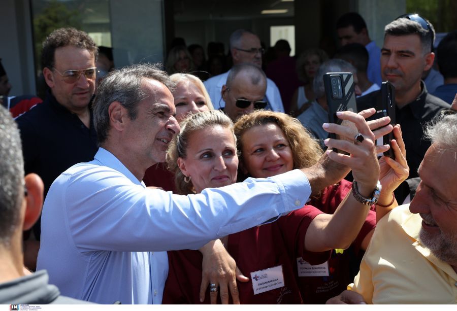 Μητσοτάκης από Μουζάκι: Τα έργα τα οποία φτιάξαμε μετά τον «Ιανό» άντεξαν και στον «Daniel»