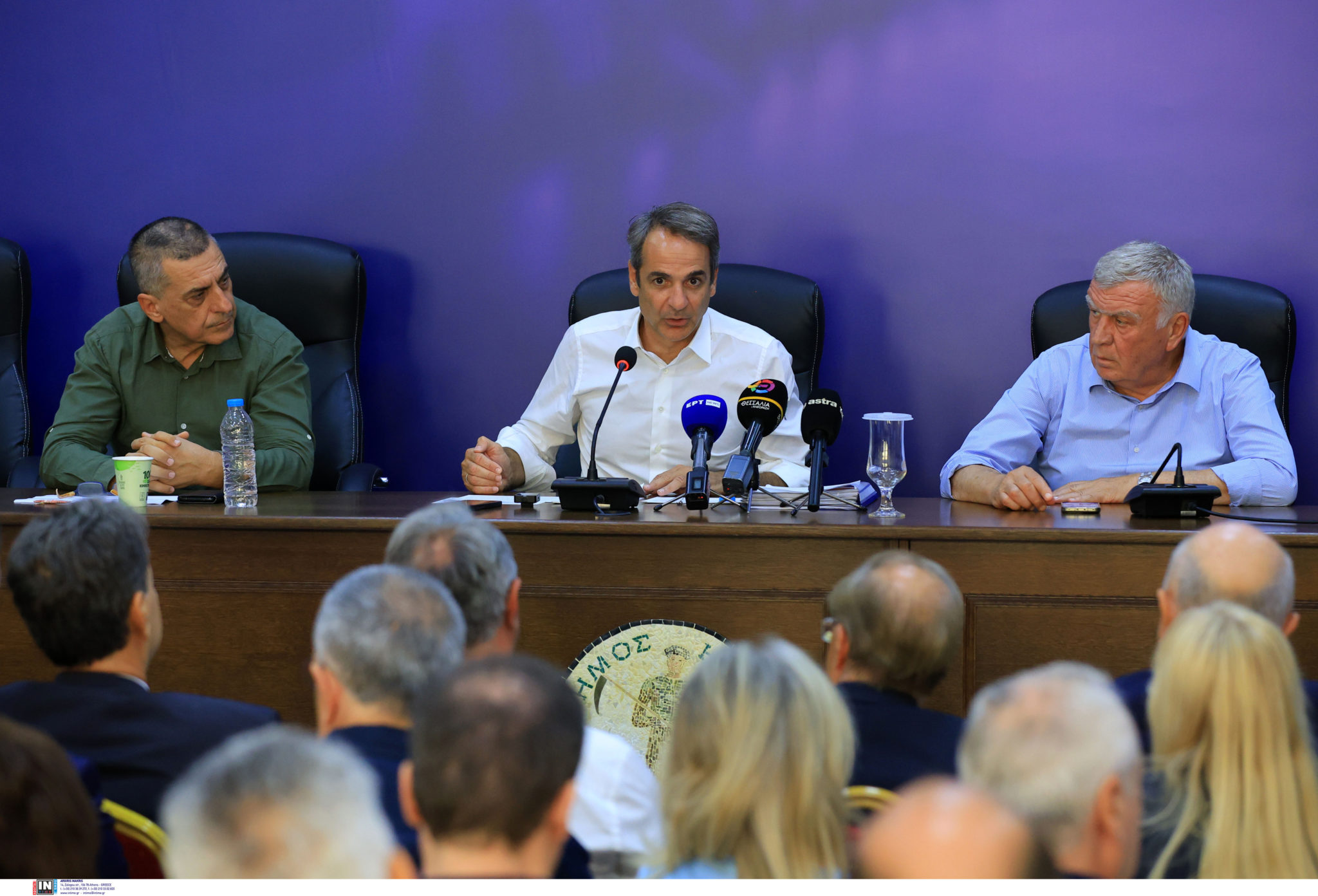 Στην Θεσσαλία ο Κυριάκος Μητσοτάκης