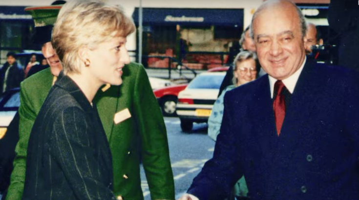 Μοχάμεντ Αλ Φαγιέντ Πριγκίπισσα Νταϊάνα