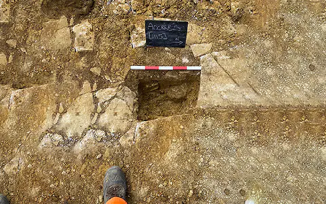 Ένας μικρός, προϊστορικός οικισμός ανακαλύφθηκε στις εγκαταστάσεις της Rolls - Royce. Φωτογραφία: Rolls-Royce