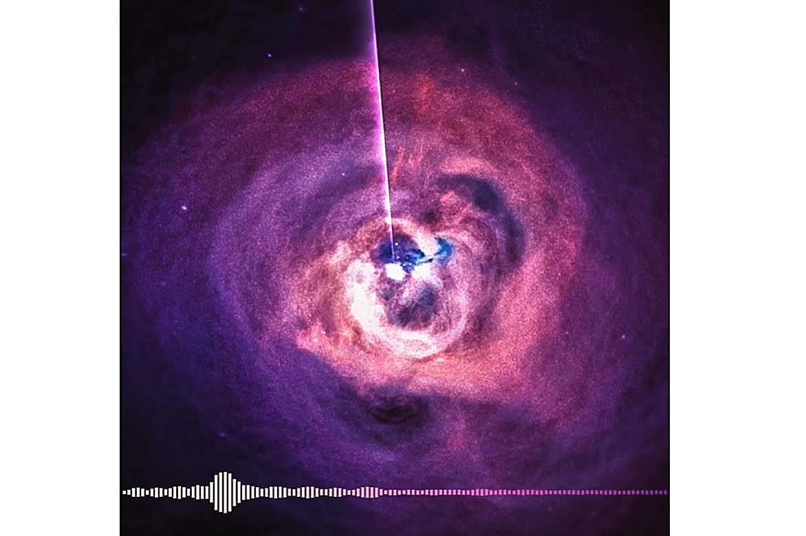 Ακούστε το ανατριχιαστικό «τραγούδι» μιας Μαύρης Τρύπας – Βίντεο