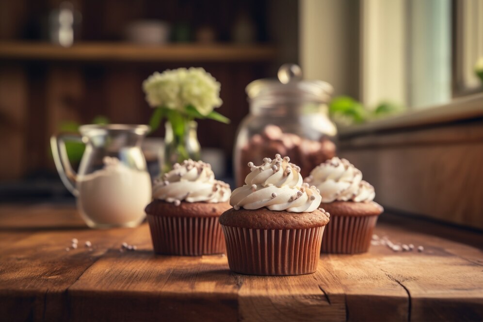Συνταγή για cupcakes βανίλιας στο air fryer – Έτοιμα σε 26 λεπτά
