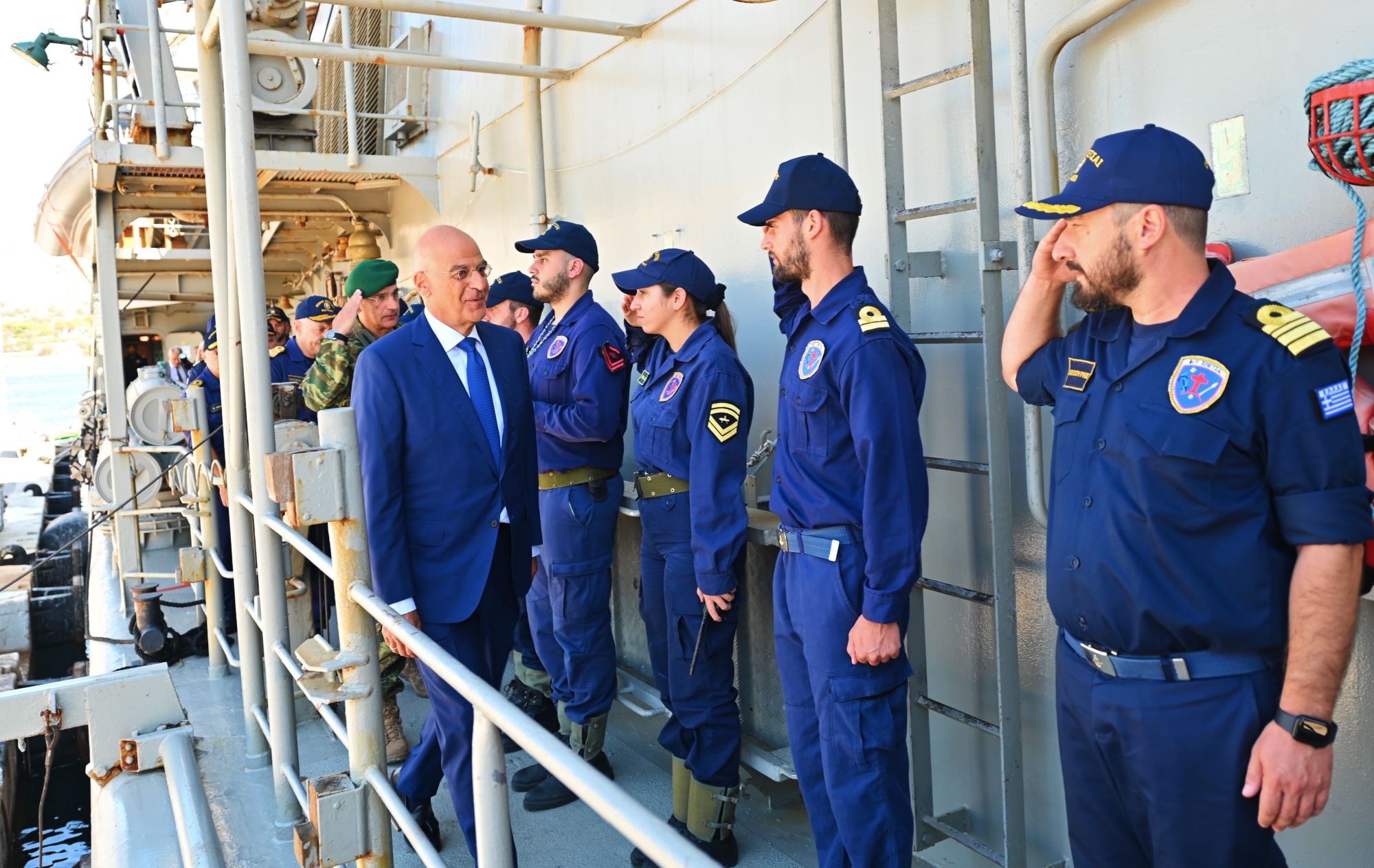 Νίκος Δένδιας από φρεγάτα «Σπέτσαι»: Θα παρουσιάσω στη Βουλή τον Antidrone θόλο – ΦΩΤΟ και ΒΙΝΤΕΟ