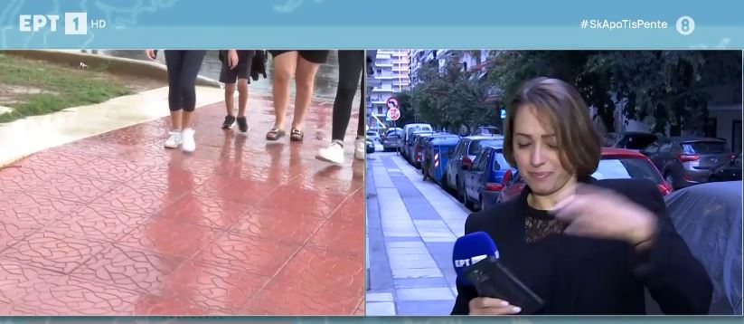 Το απρόοπτο σε ζωντανή σύνδεση στην ΕΡΤ: Η… «επίθεση» από έντομο – «Τι να πω τώρα, το ζωικό βασίλειο μου έχει μία αγάπη»