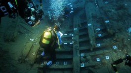 Όλα τα στοιχεία του ναυαγίου καταδεικνύουν ότι βυθίστηκε κατά το δεύτερο μισό του 17ου αιώνα. Φωτογραφία: ΑΑ