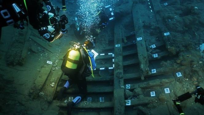 Όλα τα στοιχεία του ναυαγίου καταδεικνύουν ότι βυθίστηκε κατά το δεύτερο μισό του 17ου αιώνα. Φωτογραφία: ΑΑ