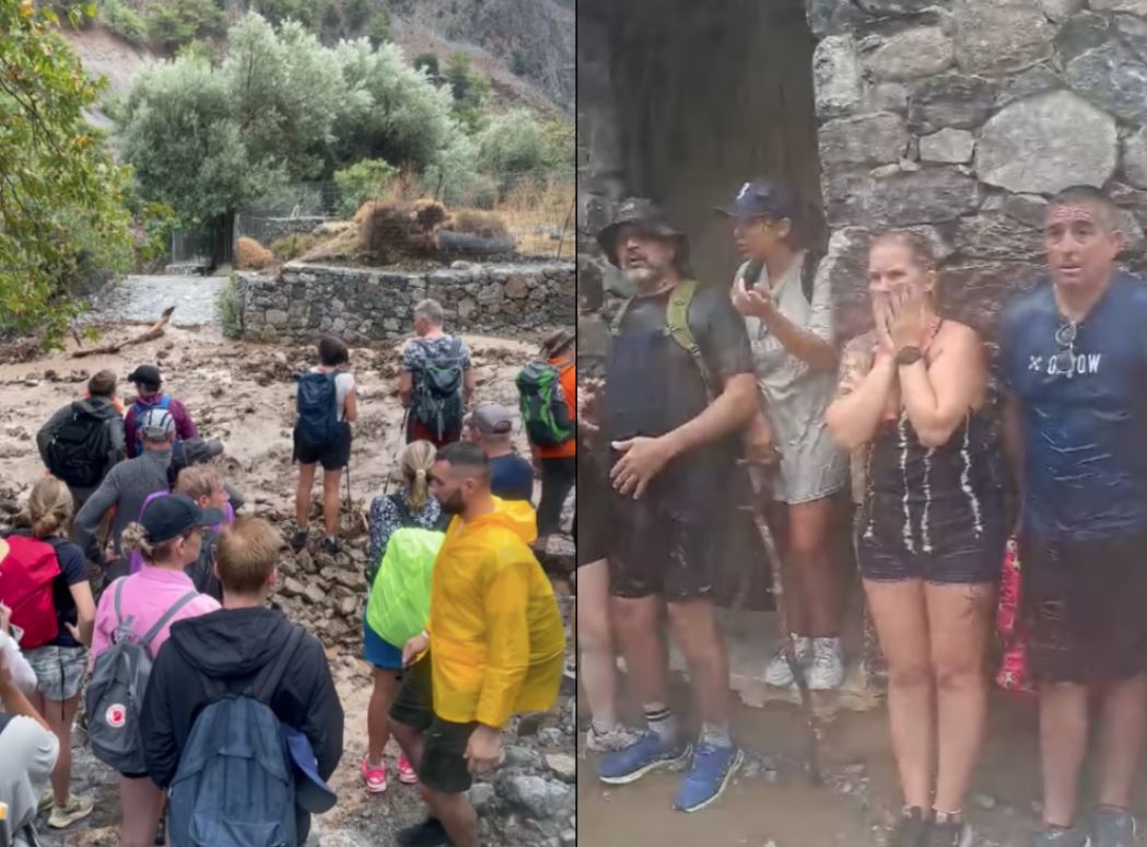 Φαράγγι της Σαμαριάς: Απομακρύνθηκαν με ασφάλεια οι τουρίστες που διανυκτέρευσαν εκεί μετά τον θάνατο της 35χρονης